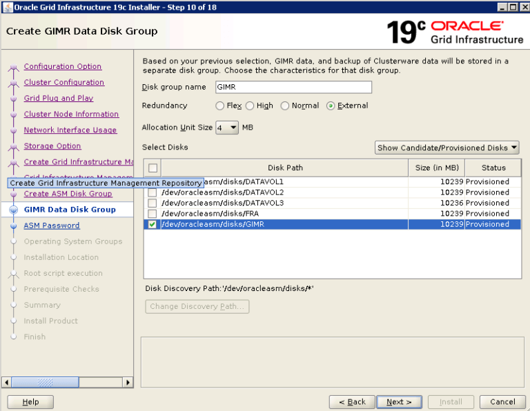 使用 ASM 和版本升级安装 Oracle 19C RAC 的分步指南 - 雪竹子 - 博客园