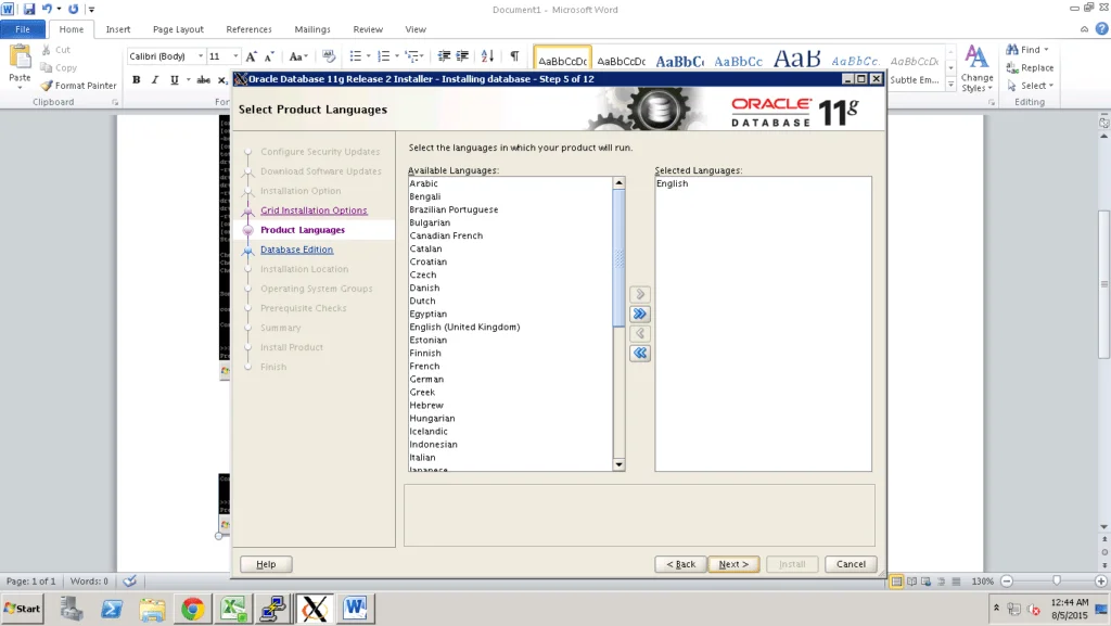 Oracle 11G Installation on Linux 3 img3